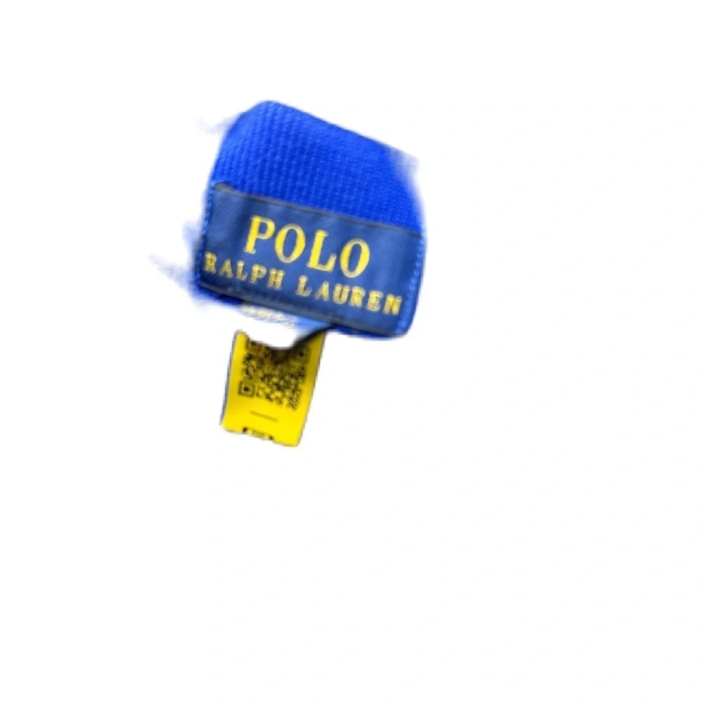 Ralph Lauren Classic Blue Polo with Yellow Logo